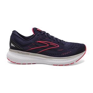 Brooks Glycerin 19 Road Running Shoes - Womens, Navy/Pink/White | IE-HWE831674